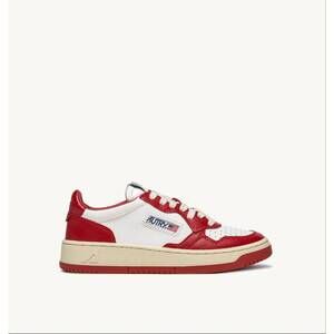 NEW AUTRY women's medalist sneaker in red